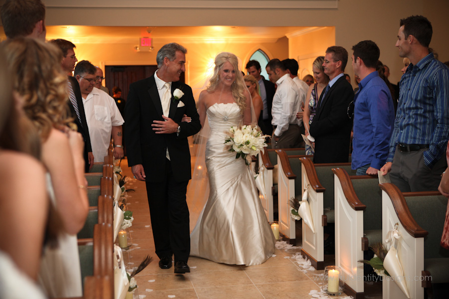 brides precessional corinth wedding
