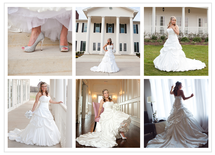 the milestone denton bridal photos