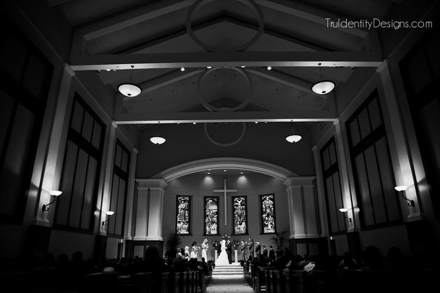 wedding at The Heights Baptist Church in Richardson